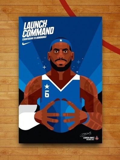 NIKE All-Star Week - Always With Honor #campaign #nike #illustration #basketball