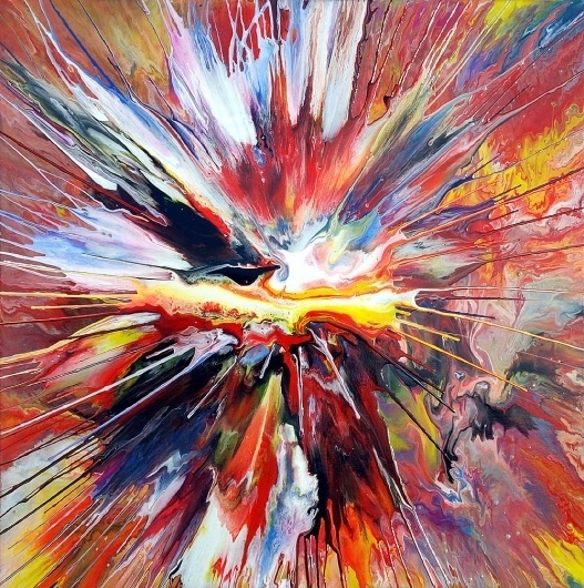 Liquid Explosion Painting! | Flickr: Intercambio de fotos #paint #colour #art