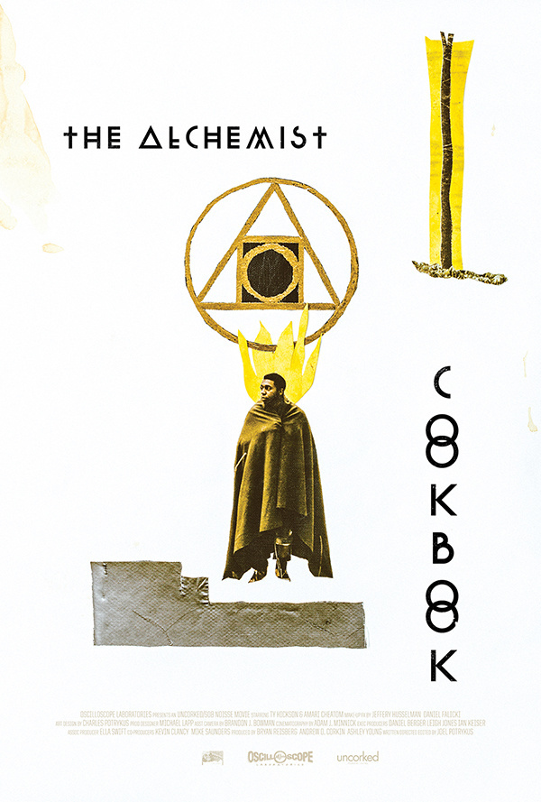 The Alchemist Cookbook #oscilloscope #alchemist #collage #film #poster #fire #flame #symbolism #