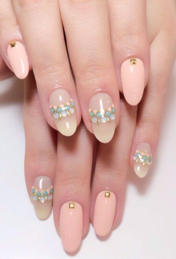 #pink #nail #art for #spring 