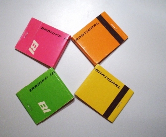 All sizes | Braniff Matchbooks | Flickr - Photo Sharing! #international #braniff #alexander #matchbook #girard