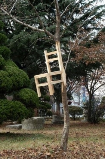 Instant Joy #tree #design #chair #art