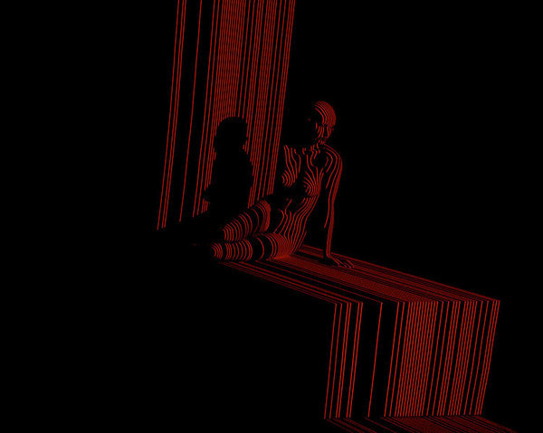 Giles http://gilesrevell.com/photos/contours/05-reclined-laser-form_l.jpgRevell, Photographer · Projects · Contours #effects