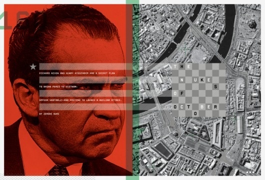 Carl DeTorres Graphic Design #red #design #direction #nixon #art #editorial