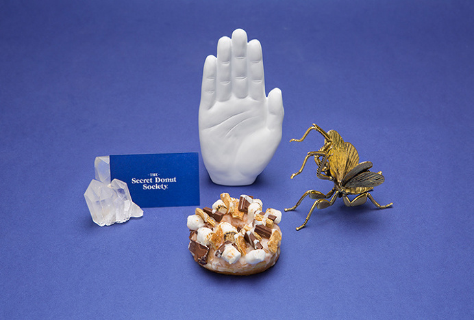 The Secret Donut Society by Ceci Peralta and José Velázquez #graphic design #print #photography