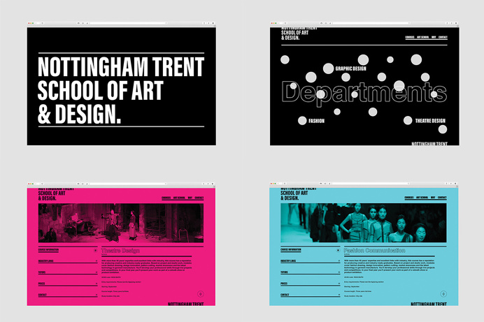 NTU Art School Rebrand on Behance