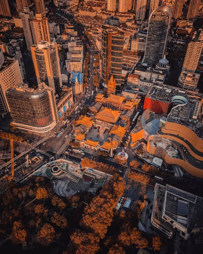 Shanghai From Above: Moody Drone Photography by Mark Siegemund