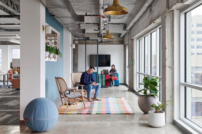 interior design workplace, Texas