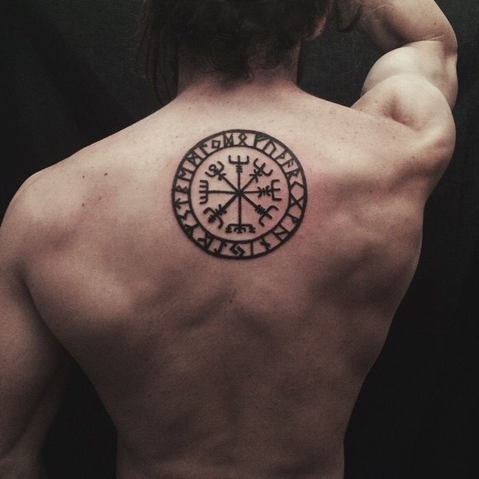 Vegvisir tattoo – Hadrian's Wall