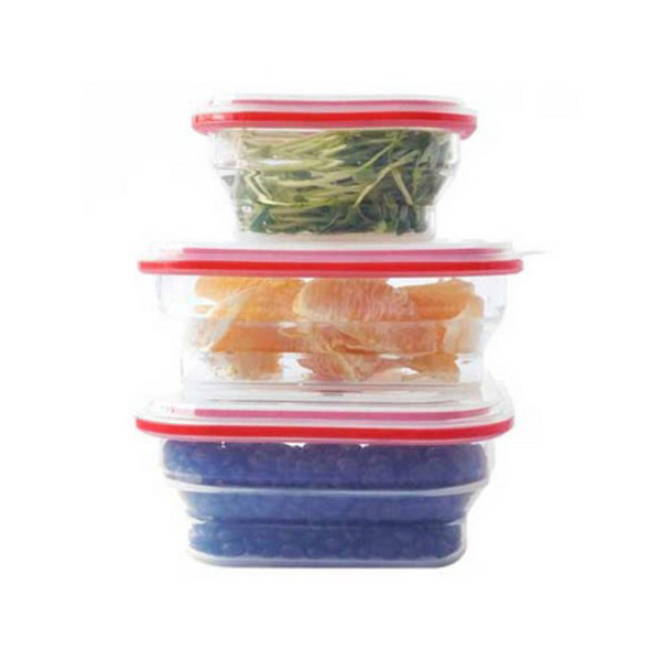 These collapsible containers are ideal for space-saving storage. #design #product #industrial #modern #lifestyle