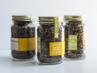 Tea Label | Kroneberger Design Co. #labels #packaging #design #label #tea #type