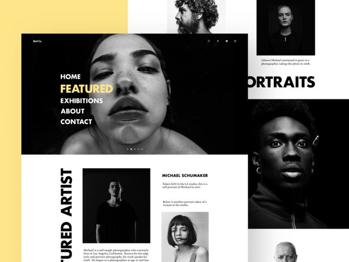 Photography Site Layout