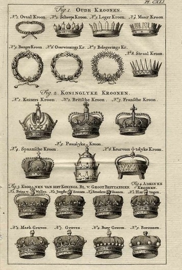 TIARA / vintage crowns #design #graphic #illustration #vintage #poster