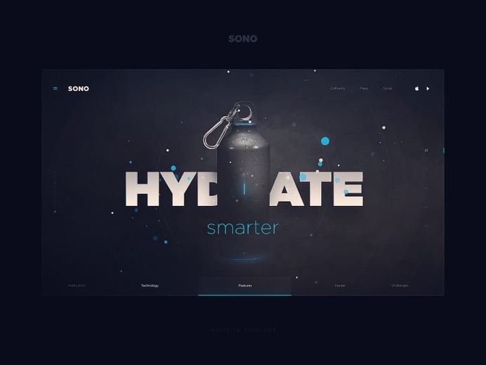 SONO Landing page by Stan