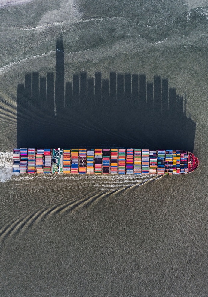 Manmade Patterns and Uncanny Shadows Photographed From Above by JP and Mike Andrews | Colossal
