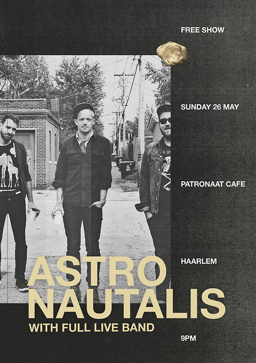 About: #gold #astronautalis #photocopy #poster