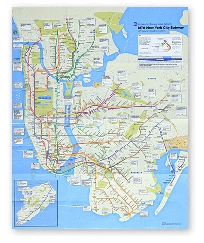 A New Subway Map for New York - Interactive Feature - NYTimes.com #nyc #map