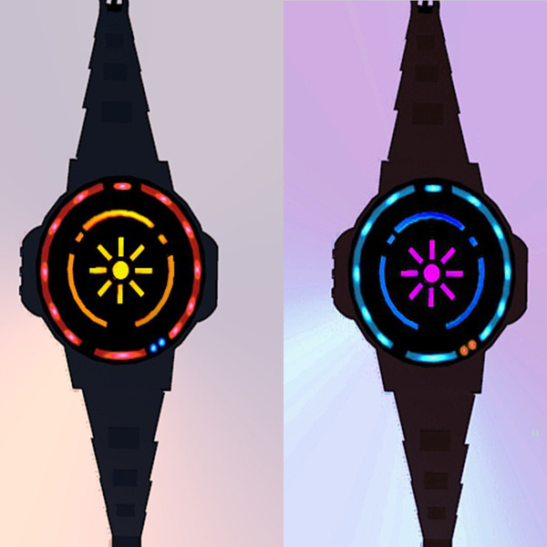 Sunrise LED Watch #tech #amazing #modern #innovation #design #futuristic #gadget #ideas #craft #illustration #industrial #concept #art #cool