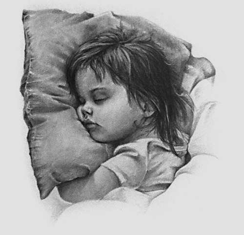 Illustration by James Mabery #mabery #child #hand #james #illustration #drawn #pencil
