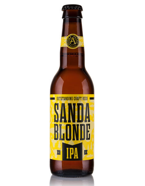 Fyne Ales Sanda Blonde IPA #packaging #beer #label #bottle
