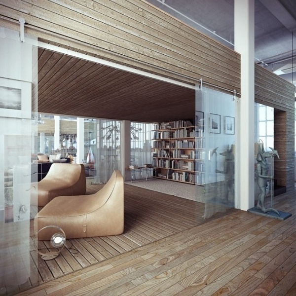 Industrial Loft #interior #loft #design #industrial