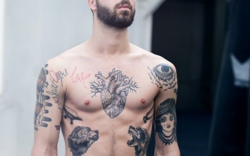 We All Love Men With Ink #tattoo