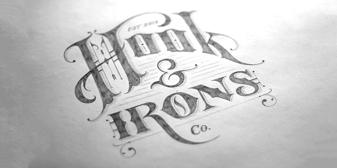 hook, iron, logo
