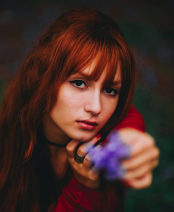 Moody Female Portrait Photography by Matheus Bertelli
