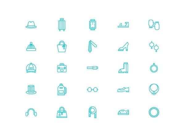 Accessory Icons #line #icon #sign #picto #symbol