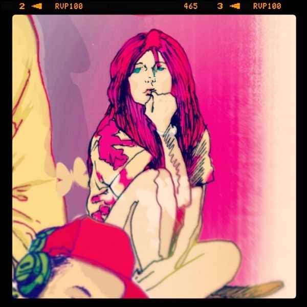 #pink #hair #beautiful #girl
