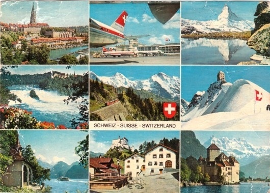 WANKEN - The Blog of Shelby White » Swiss Utopia #switzerland #swiss #postcard