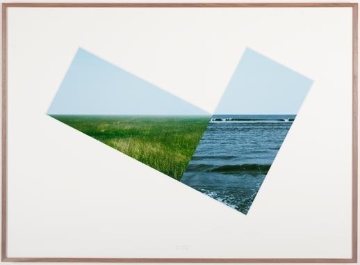 Gladstone Gallery #frame #photo #sea #nature #art #jan #dibbets