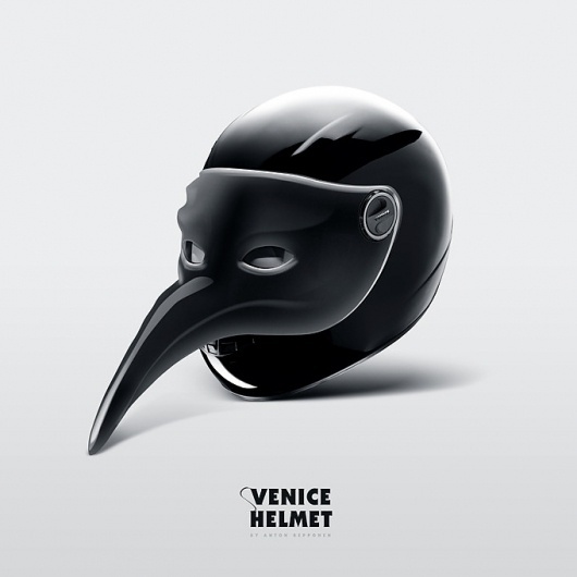 Anton Repponen #venice #helmet #raven