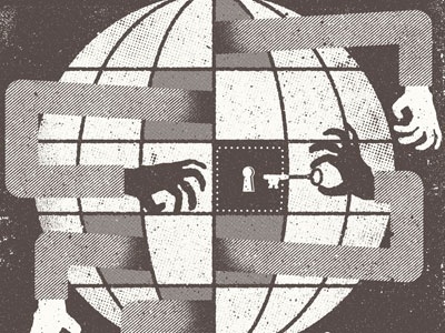 Dribbble - Mad Mad Mad Mad Wolrd by Two Arms Inc. #vector #texture #illustration #hands #keys