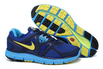 Mens Nike LunarGlide+ 3 Wet blueVolt Shoes #shoes