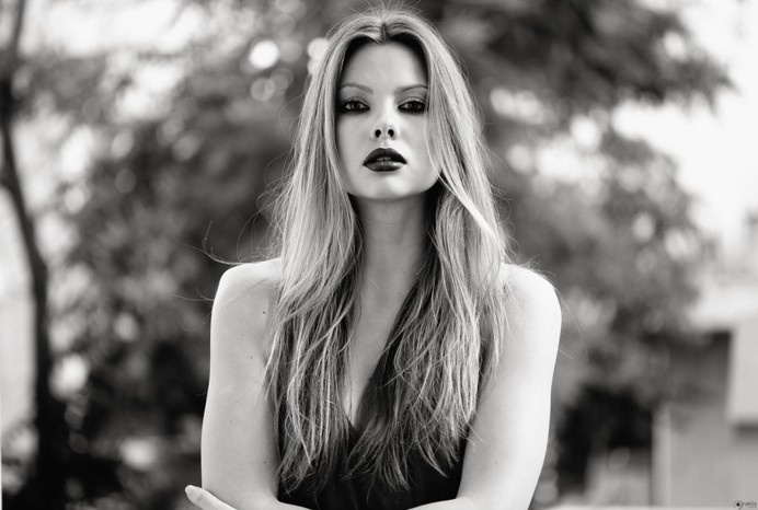 Maria by Iraklis #portrait #photography #b&w