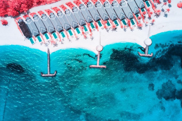 The Maldives Infraland: Drone Photography by Paolo Pettigiani