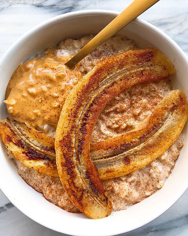Bananas Foster Oatmeal