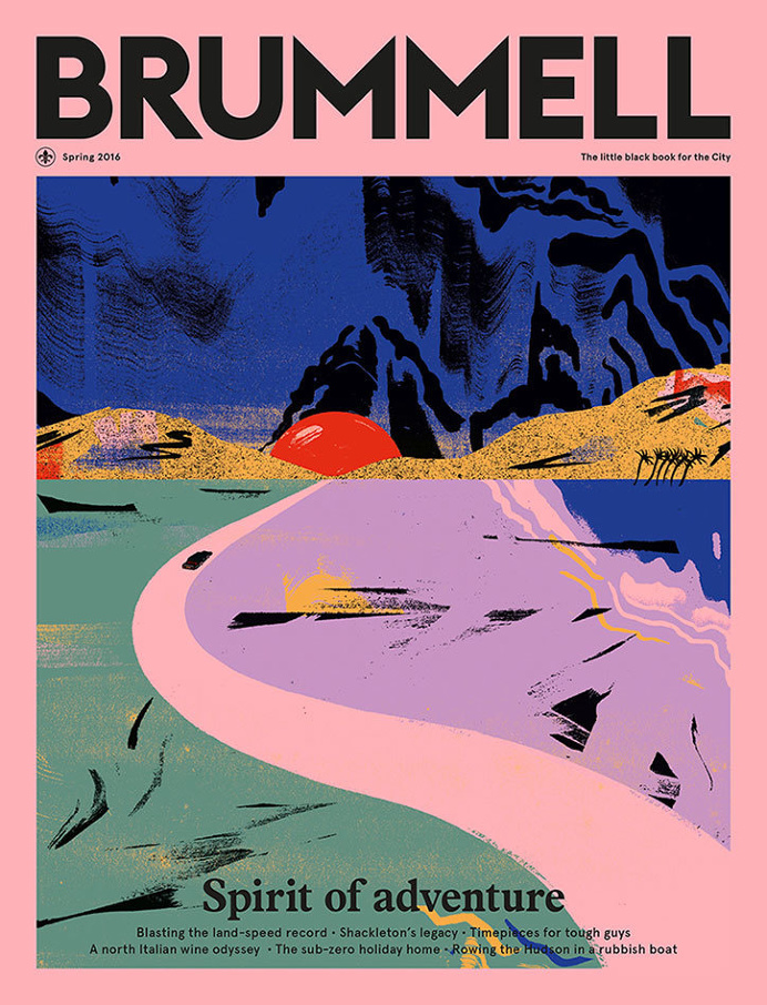 cynthia kittler #brummell #pink #magazine