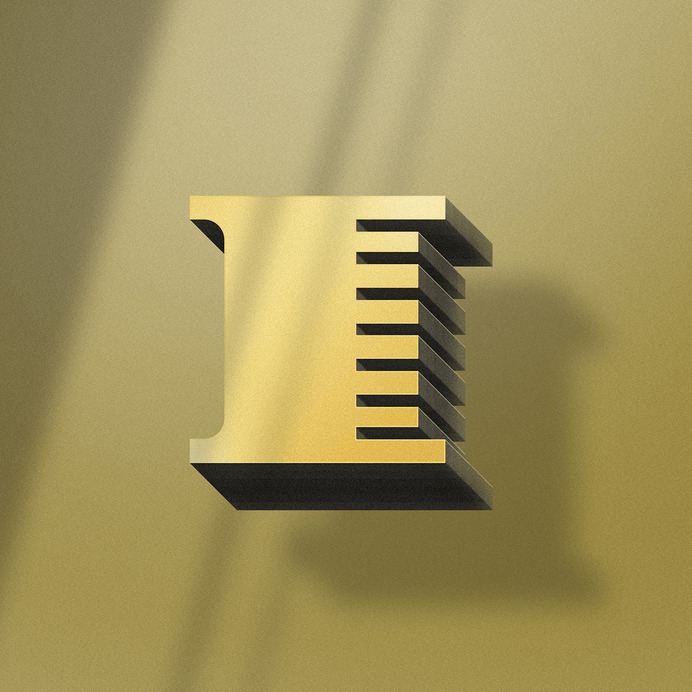 This is my set for #36daysoftype 2020. It's a collection of heavy, blocky, brutalism inspired glyphs with the usual coat of gold, that share a common aesthetic but do not strive to be apart of the same letterset, leaving room for diversity and experimentation. 36 Days of Type is a project that invites Designers, Illustrators and Graphic Artists to express their particular view on our alphabet by designing a letter or number each day during 36 days of restless creativity. #36daysoftype07 #adiorga @adiorga #typography #lettering #crutalism #36daysoftype2020 #romania