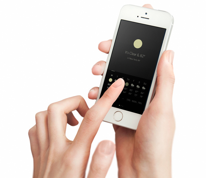 Weather Dial 2 #user #weather #design #interface