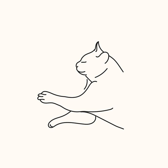 Sleeping cats series - #1
