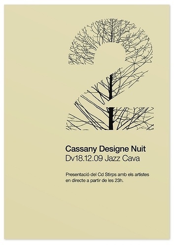 Poster Stirps jazz cava — marindsgn | Flickr - Fotosharing! #culture #design #graphic #minimalistic