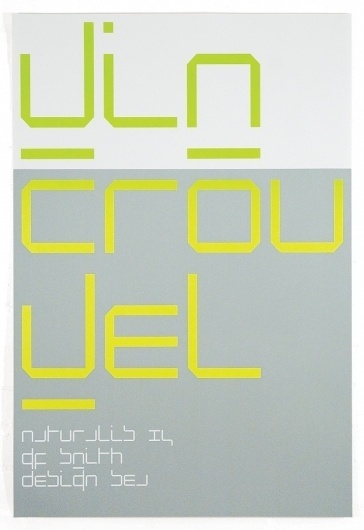 SEA Design #design #sea #crouwel #poster #wim