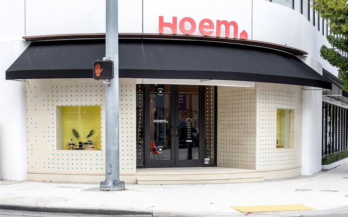 Hoem - Mindsparkle Mag MamboMambo designed the branding for Hoem – an eclectic European furniture store based in Miami. #logo #packaging #identity #branding #design #color #photography #graphic #design #gallery #blog #project #mindsparkle #mag #beautiful #portfolio #designer