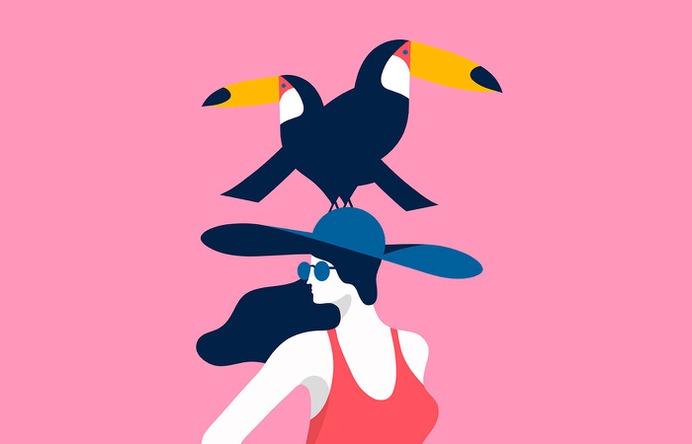 palm springs on Behance