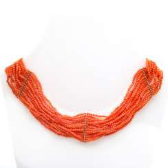 Goiter band from coral balls