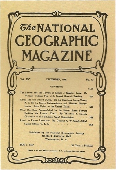 1905.jpg (400×585) #1900 #1905 #geographic #cover #national #magazine
