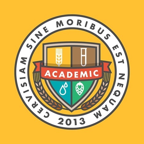 Academic Brewery Logo #beer #illustration #logo