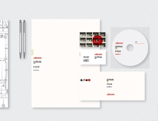 design work life » Rod Castro: Ache Erre Identity #white #black #identity #+ #circle